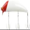 TackleHouse Minnow Tuned K-Ten TKF 5.1 inches (130 mm), 0.6 oz (18 g), Pearl Red Head #101 TKF-130 Force Lure view 1