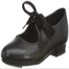 Roch Valley Women's Low Heel Pu Tap Shoes, Black, 3 UK view 1