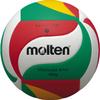 Molten Unisex Adult Training Volleyball Ball Gr. 5 Ball - White/Green/red/Yellow, 5 view 1