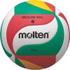 Molten Unisex Adult Training Volleyball Ball Gr. 5 Ball - White/Green/red/Yellow, 5 view 2