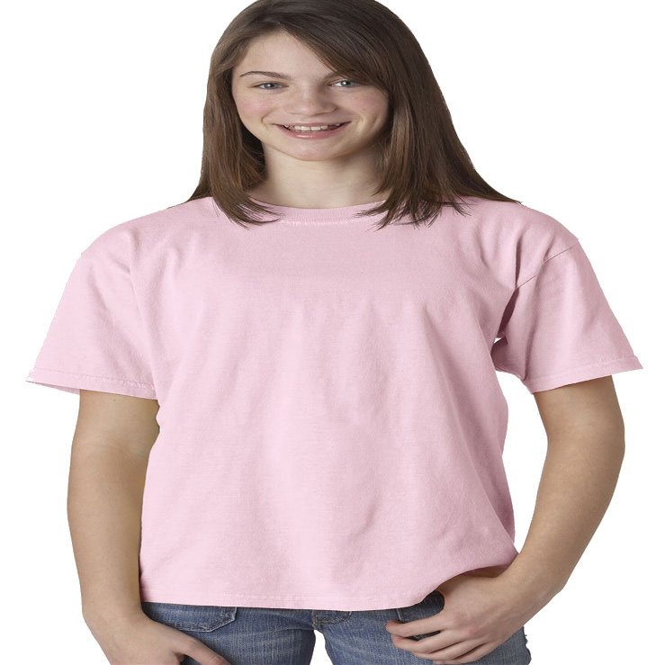 Comfort Colors C9018 Youth Ringspun T Shirt. - BLOSSOM - L