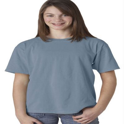Comfort Colors C9018 Youth Ringspun T Shirt. - ICE BLUE - M