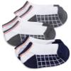 Jefferies Socks Little Boys' Square Bottom Ped Sock (Pack of 3),Multi,5-61/2 view 1