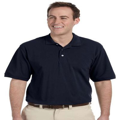 Harriton - Men's 5 oz. Easy Blend Polo >> 5XL,NAVY