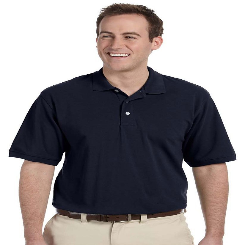 Harriton - Men's 5 oz. Easy Blend Polo >> 5XL,NAVY
