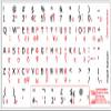 GREEK-ENGLISH NON-TRANSPARENT KEYBOARD STICKERS ON WHITE BACKGROUND for DESKTOP, LAPTOP and NOTEBOOK view 2