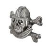 Aviator Skull & Crossbones Belt Buckle Pilot Flying view 2