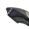 Smith & Wesson M&P SWMP5LS 8.5in S.S. Assisted Opening Knife with 3.5in Serrated Clip Point Blade and Aluminum Handle for Outdoor, Tactical, Survival and EDC , Black view 4