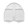 Basketball Backboards Steel - Gared Steel Rear Mount Backboard - White view 2