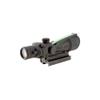 Trijicon TA11E-G ACOG 3.5x35mm Dual Illuminatedx 40mm, Green Chevron BAC .308 Flattop Reticle with TA51 Mount, black view 2