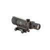 Trijicon TA11E-G ACOG 3.5x35mm Dual Illuminatedx 40mm, Green Chevron BAC .308 Flattop Reticle with TA51 Mount, black view 3