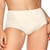 Ilusion 2155  Womens High Rise Control Briefs, Tummy Control Underwear, Front Support Panel, Full Coverage Shapewear (US, Alpha, Small, Regular, Regular, Beige) view 4