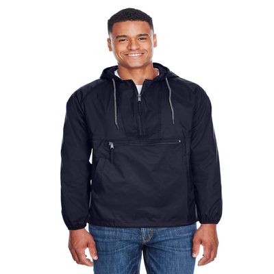 Harriton Adult Packable Nylon Jacket 3XL NAVY