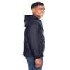 Harriton Adult Packable Nylon Jacket 3XL NAVY view 3
