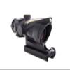 Trijicon ACOG 4 X 32 Scope Dual Illuminated Horseshoe Dot .223 Ballistic Reticle, Amber view 1