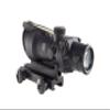 Trijicon ACOG 4 X 32 Scope Dual Illuminated Horseshoe Dot .223 Ballistic Reticle, Amber view 3