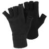 Floso Ladies/Womens Winter Fingerless Gloves (One Size) (Black) view 1
