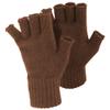 Floso Ladies/Womens Winter Fingerless Gloves (One Size) (Black) view 4