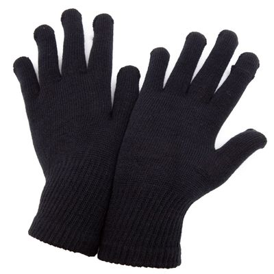 Floso Unisex Magic Gloves (One Size) (Black)