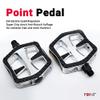 Point 26000400 City/Comfort Pedal Aluminium with Kraton Cover Silver/Black view 2