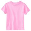 Rabbit Skins 5.5 oz Little Kid Short-Sleeve T-Shirt, 5-6, Pink view 1