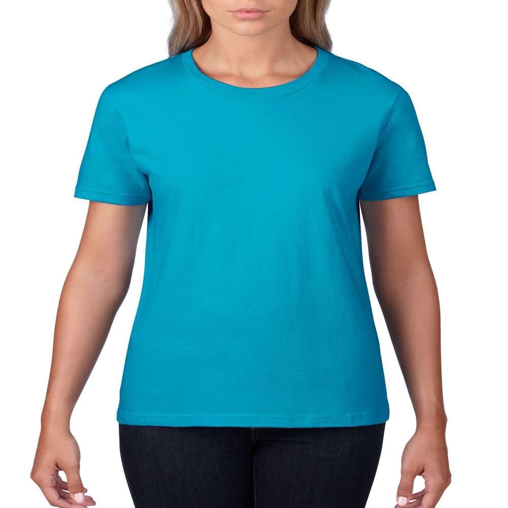 Anvil Ladies' Lightweight T-Shirt L CARIBBEAN BLUE
