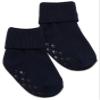 Jefferies Socks Non-Skid Triple Roll Sock, Navy, 12-24 Months view 1