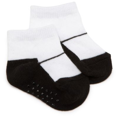 Jefferies Socks Socks n Shoes, White, 12-24 Months
