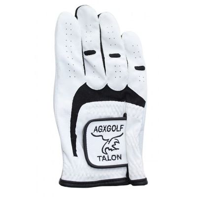 AGXGOLF Six Pack!! Duramax Men's Right Hand Cabretta Leather Golf Gloves: Size: Medium Large for Men Who Golf Left Handed