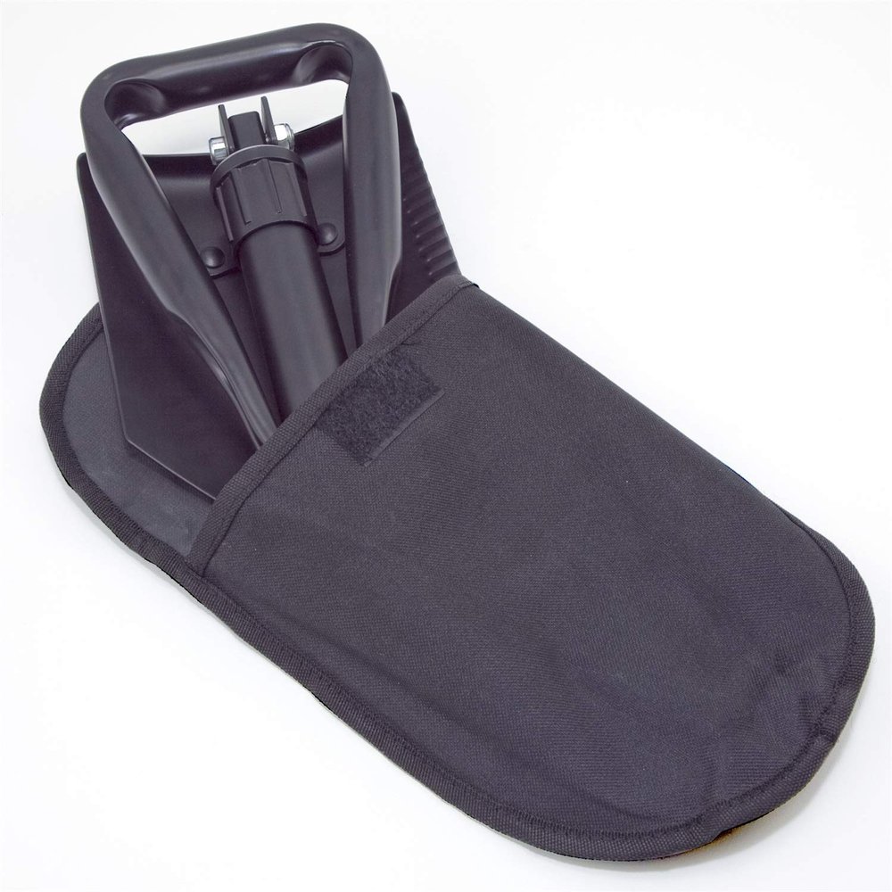Rugged Ridge 15104.42 Recovery Shovel, Heavy Duty, Tri-Fold, Black, Universal