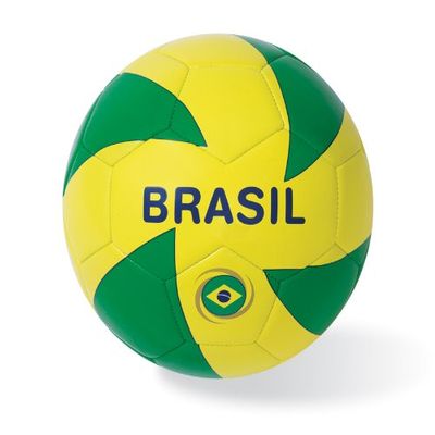 Mikasa Brazil Deluxe Cushioned Cover, Size 5, Green/Yellow/Blue