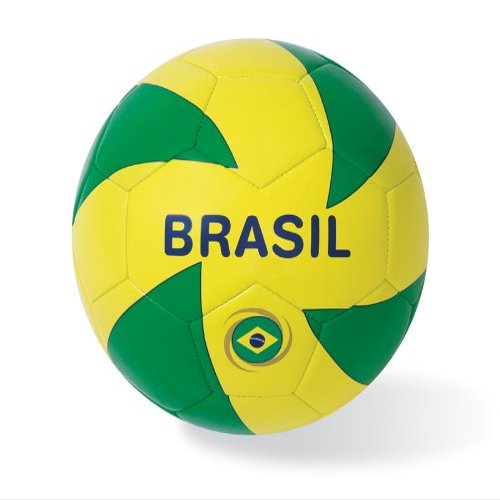 Mikasa Brazil Deluxe Cushioned Cover, Size 5, Green/Yellow/Blue