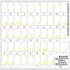 Slovenian/Croatian Keyboard Sticker with Yellow Lettering Transparent Background for Desktop, Laptop and Notebook view 2