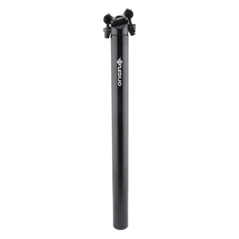 Origin8 Pro-Fit Alloy Seat Post, 28.6 x 400mm, Black