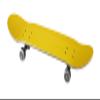 Jessup Griptape Colors Skateboard Griptape Roll (9-Inch x 60-Feet, Bus Yellow) view 2