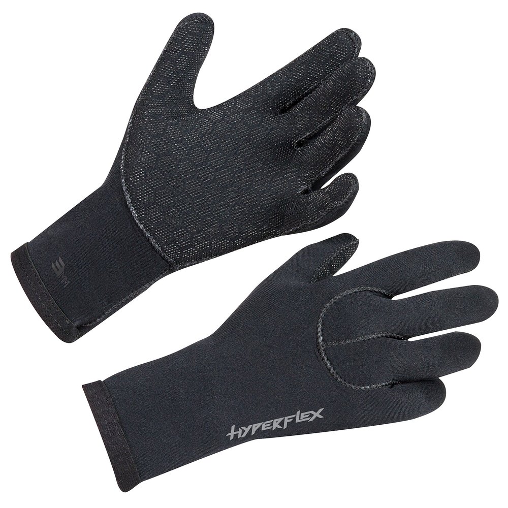 Hyperflex Wetsuits Men's 3mm Access Glove, Black, X-Small - Surfing, Windsurfing & Wakeboarding