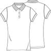 CLASSROOM Big Girls' Interlock Cap Sleeve Polo, Red, Medium view 2