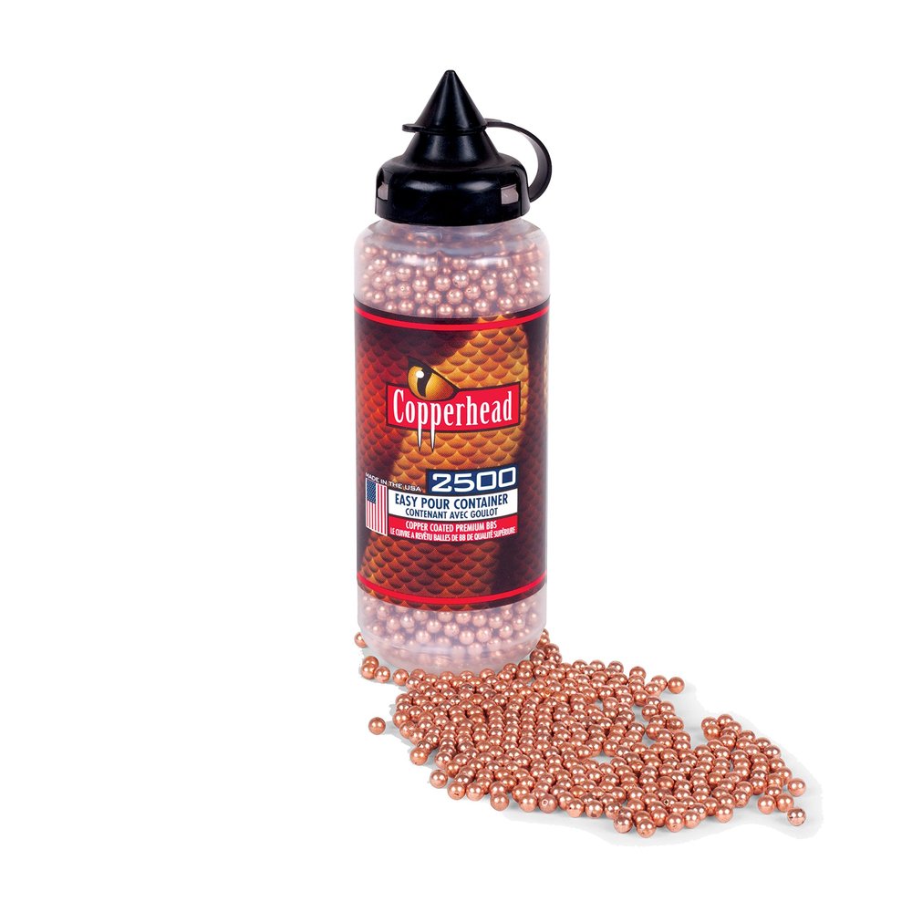 Crosman Copperhead .177 Cal. Steel BB Ammunition (2500-Pack) 3 Pack