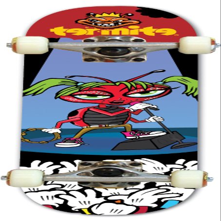 Termite TM Shady Singer Complete Skateboard Deck, 7.5 X 31.25-Inch