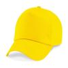 Beechfield Men's Unisex B010 Cap, Yellow, One Size view 1