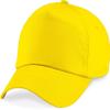 Beechfield Men's Unisex B010 Cap, Yellow, One Size view 2