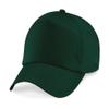 Beechfield Unisex B010 Cap, Dark Green, One Size view 1