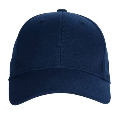 Low Profile Heavy Brushed Cotton Cap for Men - Becchfield B57 Stylish Adult Baseball hat - French Navy