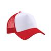 Beechfield Men's Snapback, Classic Red/White, One Size view 1