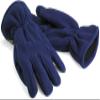 Beechfield Suprafleece Thinsulate Gloves - Warm winter Accessory for Men/Women - Black (L-XL) view 1