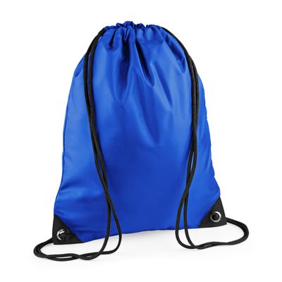 BagBase Unisex's BG010BROY Premium Gymsac Bag, Bright Royal, Medium