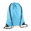 BagBase Unisex's BG010SUBL Premium Gymsac Bag, Surf Blue, Medium view 1