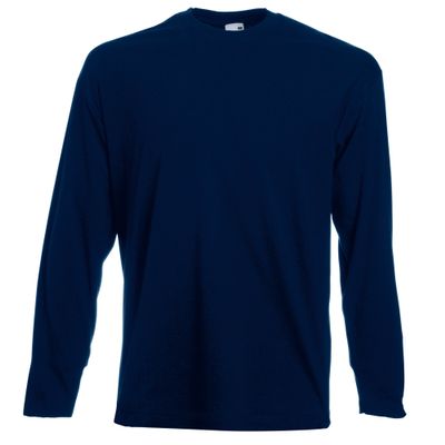 Adult 4.7 oz. Sofspun Jersey Long-Sleeve T-Shirt (J NAVY - J NAVY M)