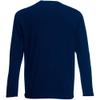 Adult 4.7 oz. Sofspun Jersey Long-Sleeve T-Shirt (J NAVY - J NAVY M) view 2