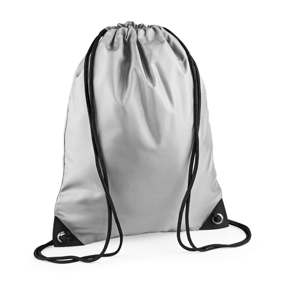 BAG BASE - sac  dos  bretelles - gym - linge sale - chaussures - BG10 - gris argent